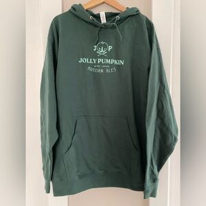 Jolly Pumpkin Men’s Dark Green Pullover Hoodie